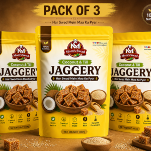 Moms Swad Coconut and Till Jaggery ( Pack of 3 )